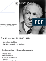 FL Wright and His Work