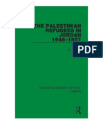 The Palestinian Refugees in Jordan 1948-1957 - Avi Plascov