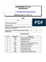 M.Tech. (Civil-Structural Engineering)