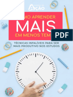 Como Aprender Mais em Menos Tempo PDF