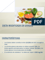 Dieta Modificada en Grasas