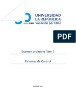 Examen Item 1 Sistemas de Control PDF