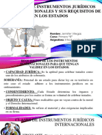 Clases de Instrumentos Jurídicos Internacionales y Sus Requisitos-Diapositivas Exposición