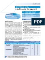 C3 - Strategic Financial Management: Chartered Level