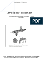 Lamella Heat Exchanger