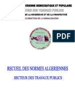 Recueil Des Normes Algeriennes 12 2008 2