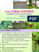 Cultural Control