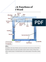 Basic Parts and Function of Microsoft Word