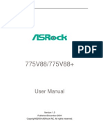 Manual ASRock 775V88+