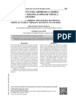 Doble Ceguera, Terapia Perspectiva de Género. Macías & Laso, 2017