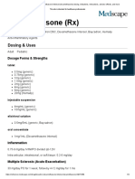 Dexamethasone (RX) : Dosing & Uses