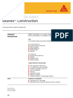 Product Data Sheet: Sikaflex® Construction