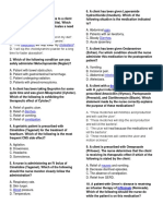 Class Notes On Questionnaires For Pharmacology in The Gastrointestinal Tract