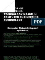 Bachelor of Engineering Technology Major in Computer Engineering