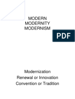 1 Modernism