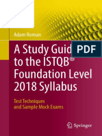 A Study Guide To The ISTQB® Foundation Level 2018 Syllabus. Test Techniques and Sample Mock Exams PDF