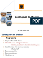 2 - Généralités Echangeurs de Chaleur