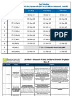 Aits Jee M A CBT Class Xi v2