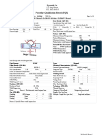 Procedure Qualification Record PQR 