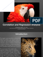 Correlation and Regression Analysis