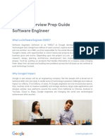 (Google Interview Prep Guide) SWE