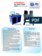 PC Based Quad Cable Test System: Siva Instruments