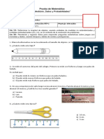 Prueba de Matemática Datos y Probabilidades2