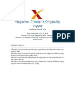 Plagiarism Checker X Originality: Similarity Found: 10%