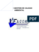 Plan de La Norma Iso 9001 2015 Fagoma