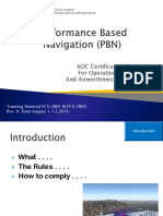 Performance Based Navigation (PBN)