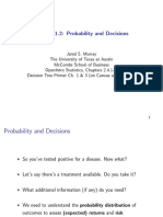 Section 1.2: Probability and Decisions