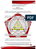 TCC 4 The Teaching Professions: Becoming A Professional Teacher - CONTINUATION