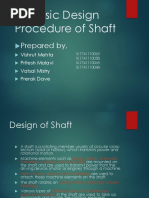 Design of Shaft