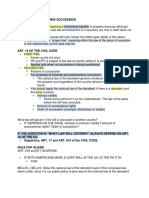 Conflicts of Laws and Succession