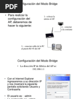 Como Confiurar en Modo Puente