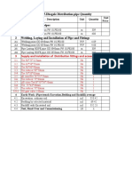 5.dhegale Distribution Pipe Quantity: 3 Supply and Installation of Distribution Fittings and Accessories