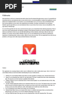 Vidmate For Download Amazing HD Videos & Live TV