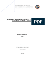 Drainage & Flood Risk Assessment On Flooded Urban Barangays in Laoag City