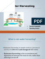 Rain Water Harvesting Presentation