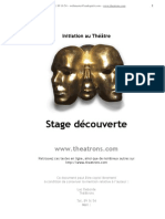 Initiation Au Théâtre