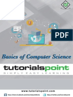 Basics of Computer Science Tutorial PDF