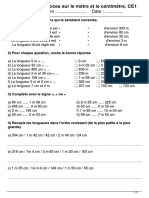 Fiche Exercices Sur Le Metre Et Le Centimetre Ce1 FDwL3Yvk