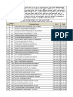 AMC Junior Clerk Final Candidates List