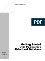 Getting Started With Designing A Relational Database: Information Technology Services