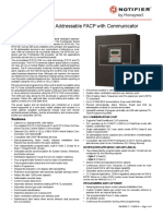 Intelligent Addressable FACP With Communicator: NFW-50X