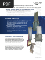 Gas Turbine Blade Rejuvenation