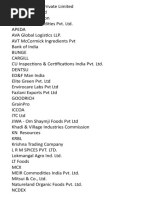 OFIC 2019 - Partcicipating Companies