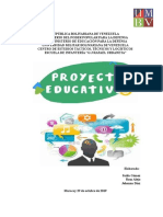 Proyecto Educativo en Aula