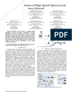 Numerical Simulation of High Speed Optical Local Area Network Area Network