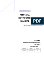 Kawasaki Main Valve KMX15RA